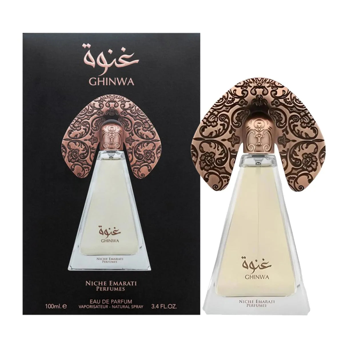 Lattafa Niche Emarati Ghinwa Eau De Parfum 100ml Spray - By Mio Perfumería