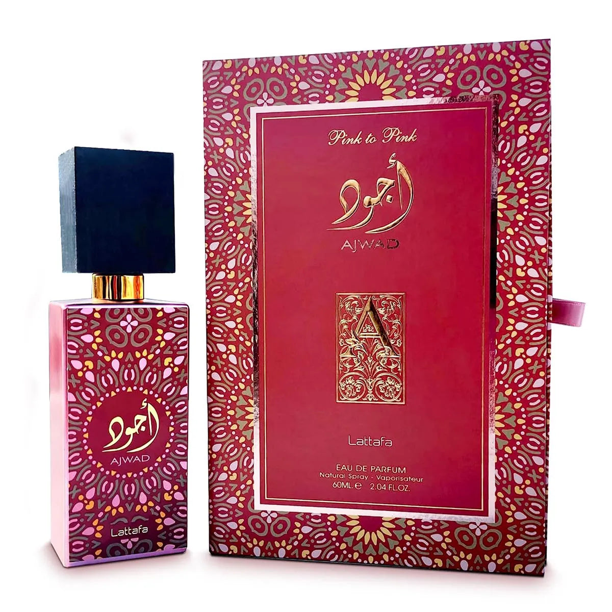 Lattafa Ajwad Pink to Pink Eau De Parfum 60ml - By Mio Perfumería