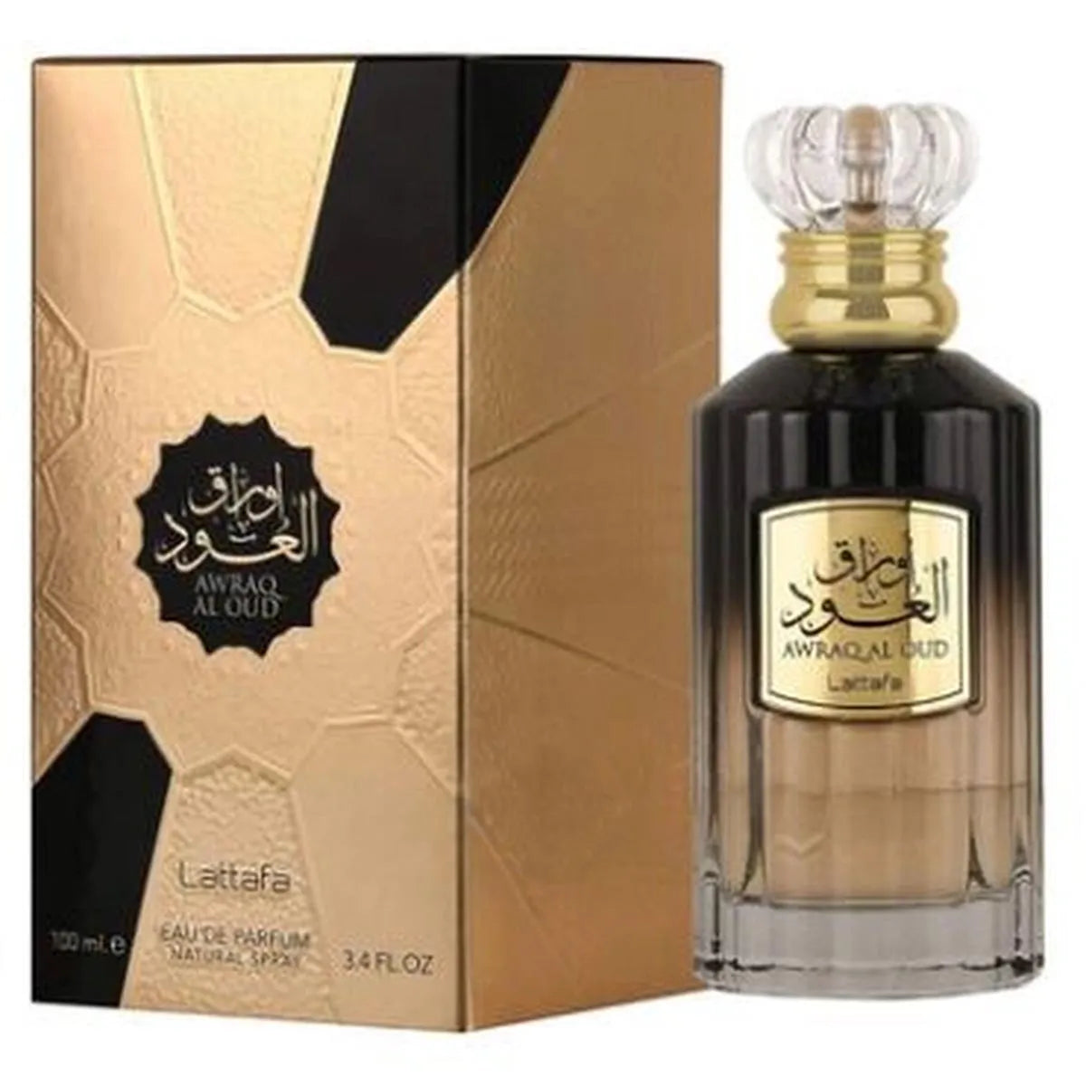 Lattafa Awraq Al Oud Eau De Parfum 100ml Spray - By Mio Perfumería
