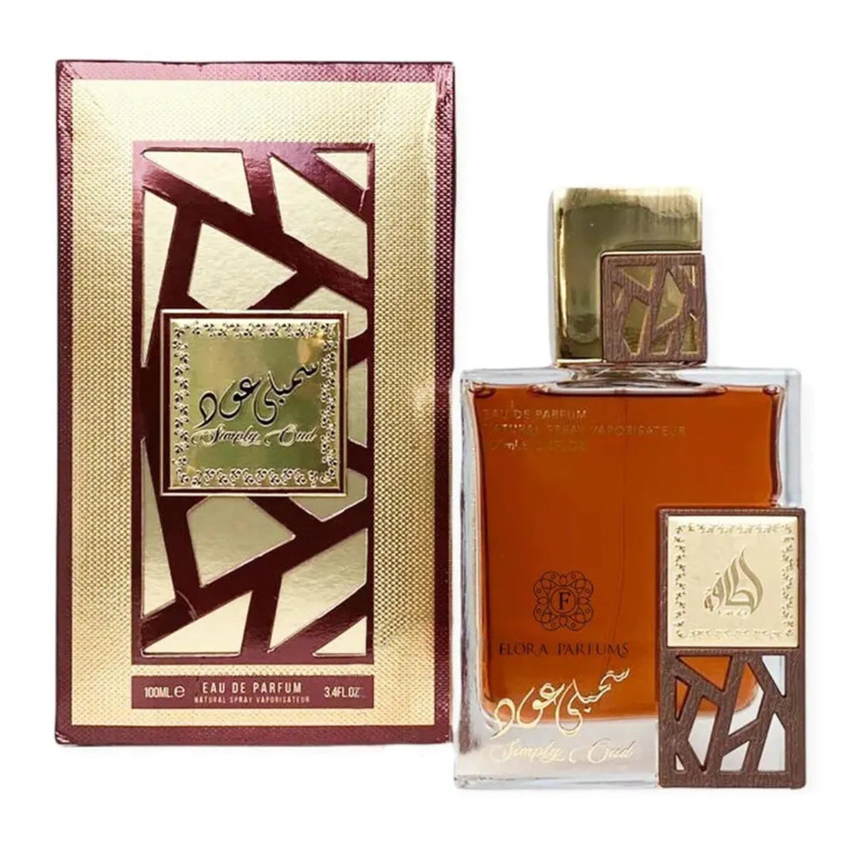 Lattafa Flora Parfums Simply Oud Eau De Parfum 100ml - By Mio Perfumería