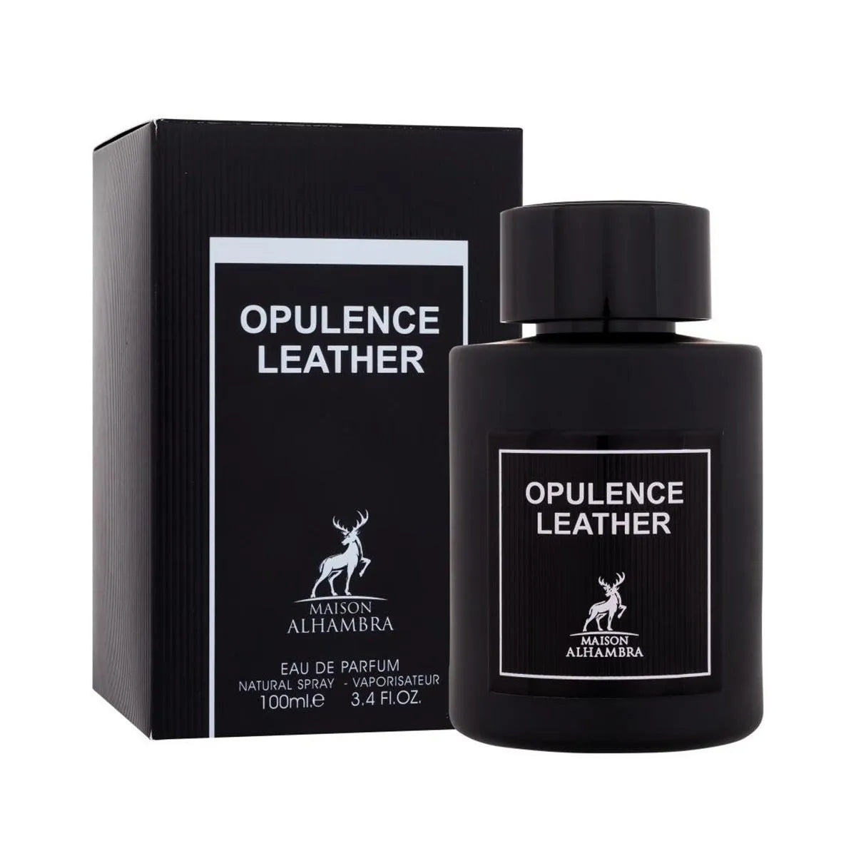 Maison Alhambra Opulence Leather Eau De Parfum 100ml Spray - By Mio Perfumería