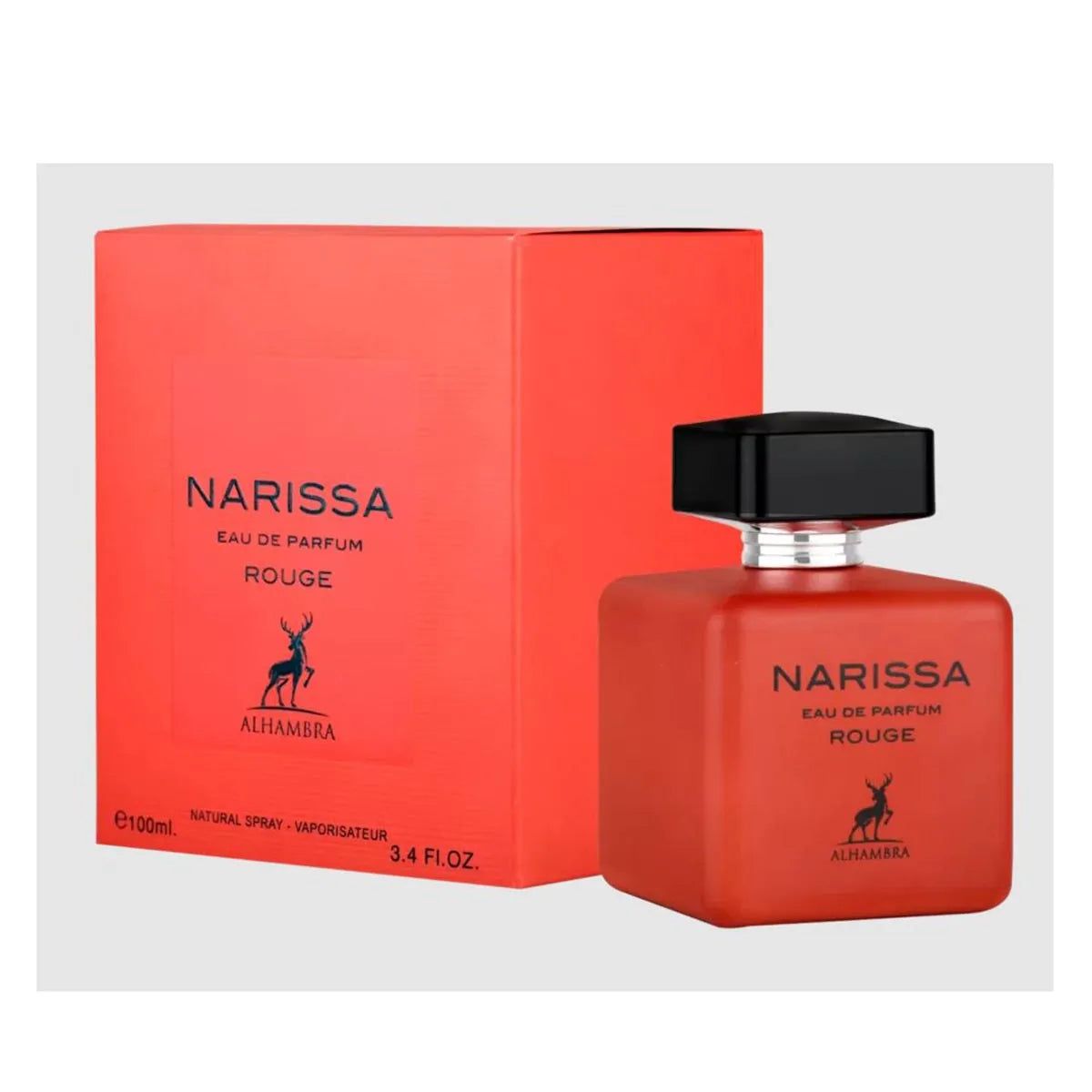 Maison Alhambra Narissa Rouge Eau De Parfum 100ml Spray - By Mio Perfumería