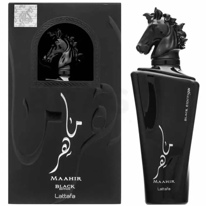 LATTAFA MAAHIR BLACK EDP SPRAY 100ML - By Mio Perfumería