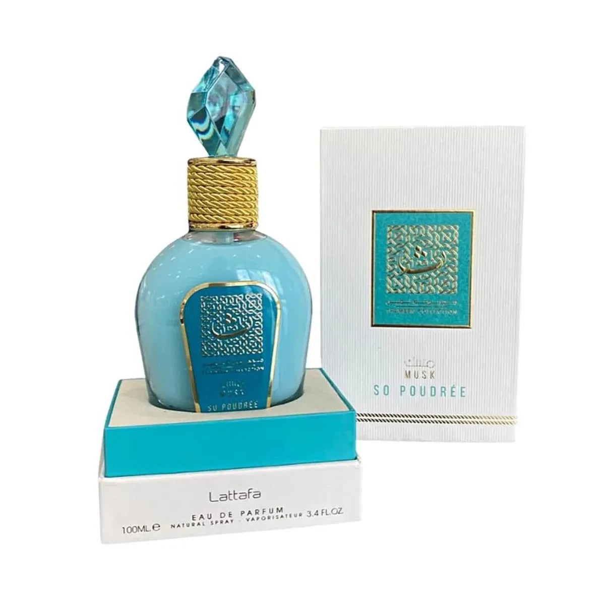 Lattafa Musk So Poudree Eau De Parfum 100ml Spray - By Mio Perfumería