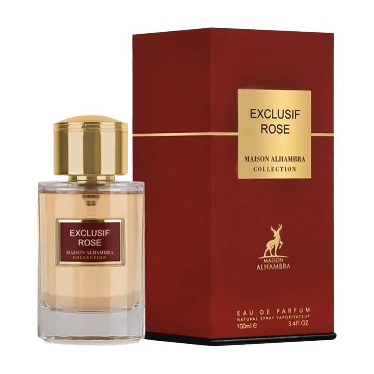 Maison Alhambra Collecion Exclusif Rose Eau De Parfum 100ml Spray - By Mio Perfumería