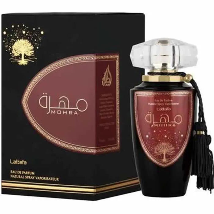 LATTAFA MOHRA EAU DE PARFUM SPRAY 100ML - By Mio Perfumería