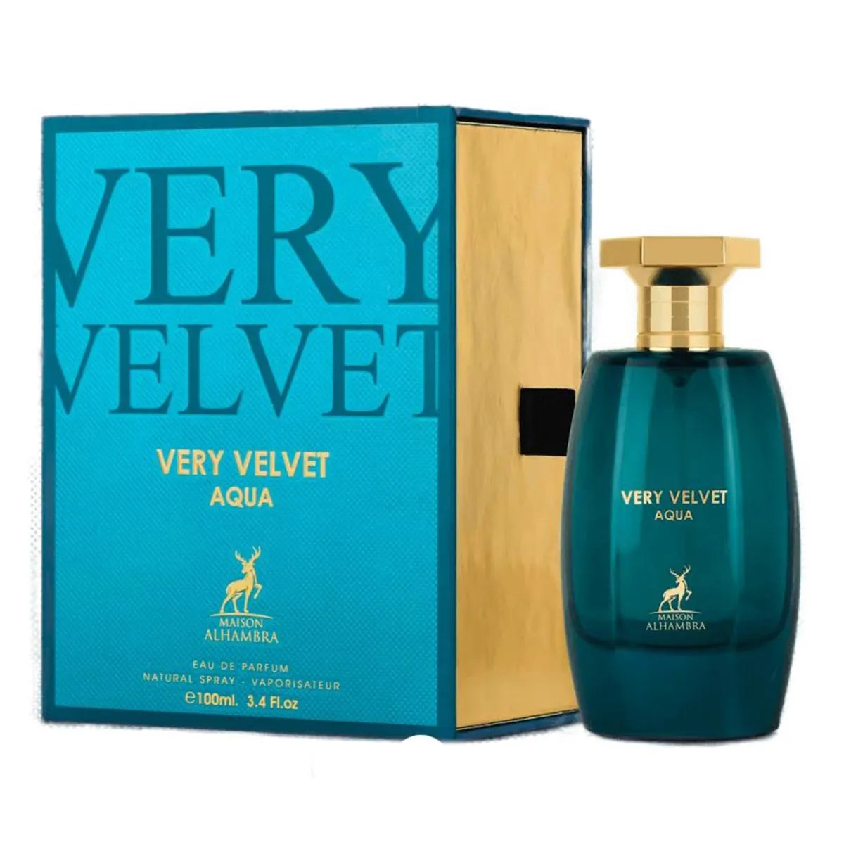 Maison Alhambra Very Velvet Aqua Velvet Velvet Eau De Parfum 100ml Spray - By Mio Perfumería