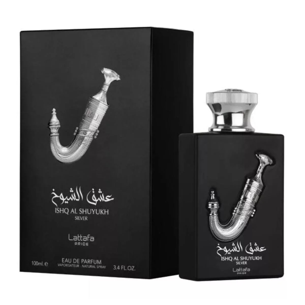 Lattafa Ishq Al Shuyukh Silver Eau De Parfum 100ml - By Mio Perfumería