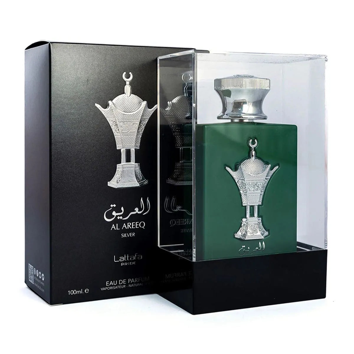 Lattafa Al Areeq Silver Eau De Parfum 100ml Spray - By Mio Perfumería