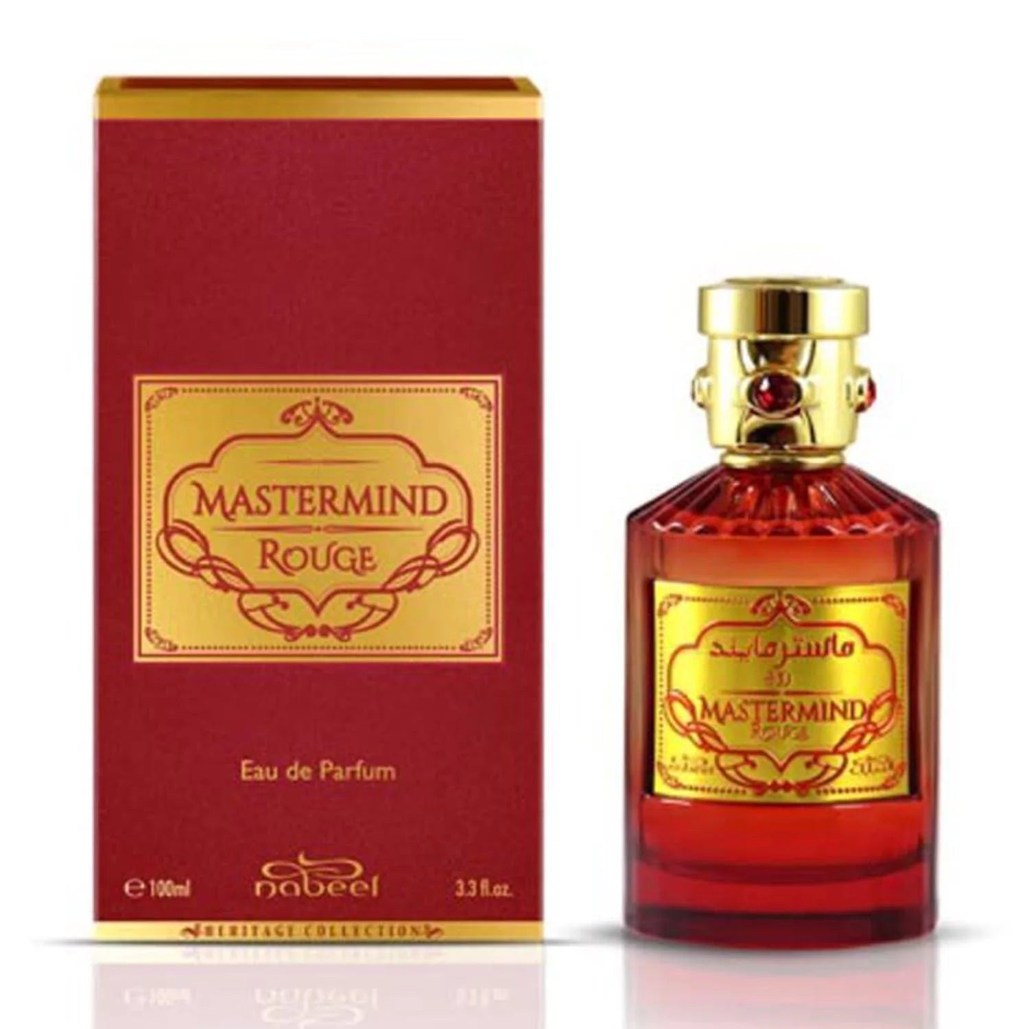 Nabeel Mastermind Rouge Eau De Parfum Heritage Collection 100ml - By Mio Perfumería