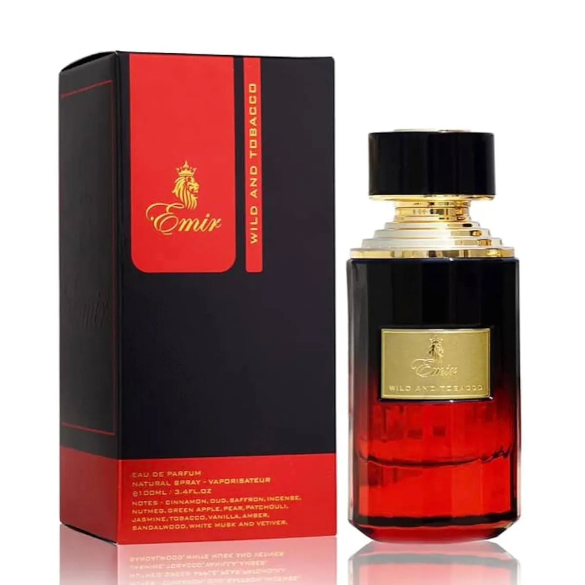 Paris Corner Emir Wild and Tocabbo Eau De Parfum 100ml Spray - By Mio Perfumería