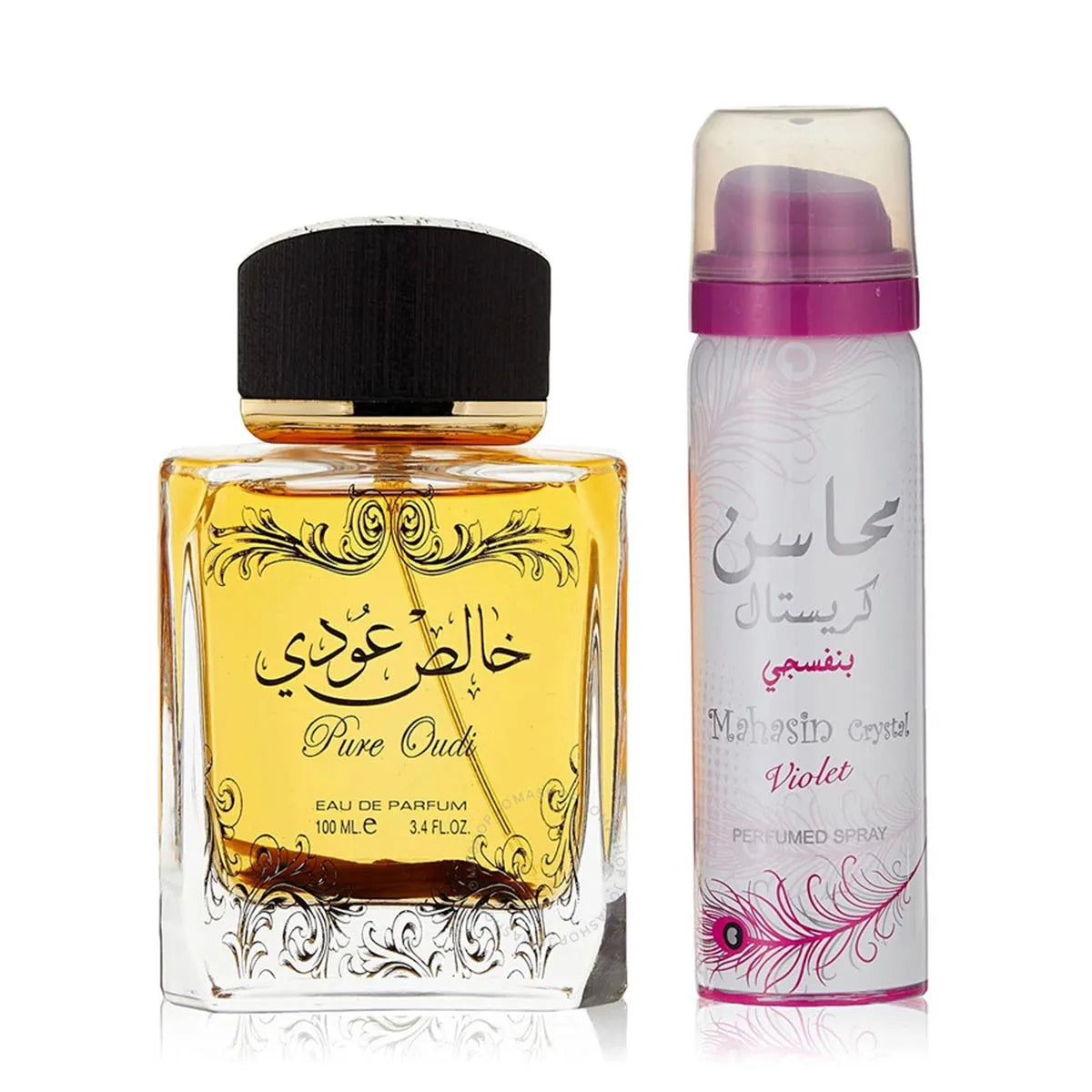 Lattafa Pure Oudi Eau De Parfum 100ml Spray Desodorante 50ml Spray - By Mio Perfumería