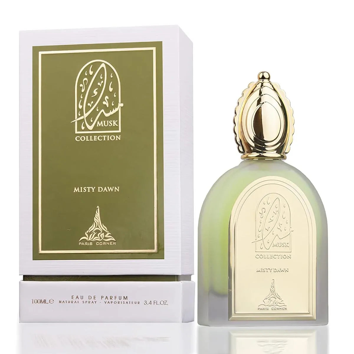 Paris Corner Musk Collection Eau De Parfum Misty Dawn 100un Spray - By Mio Perfumería