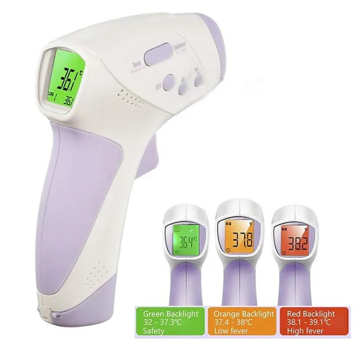 Non-Contact Infrared Thermometer Forehead HT-668 - By Mio Perfumería
