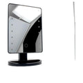 Carl and Son Makeup Mirror Led Light Black 525g - By Mio Perfumería
