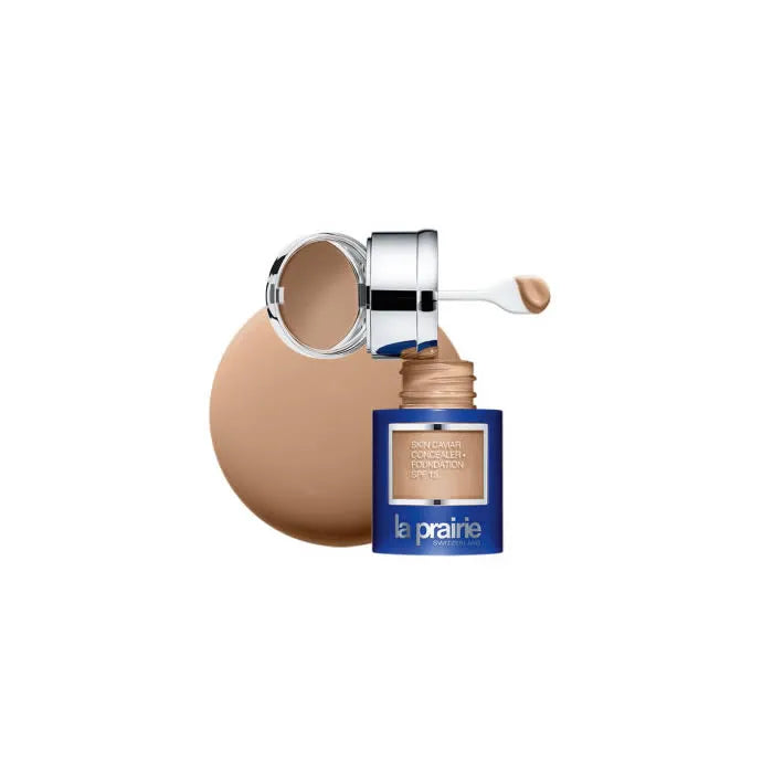La Praire Skin Caviar Concealer Foundation Spf15 Honey Beige 30ml - By Mio Perfumería