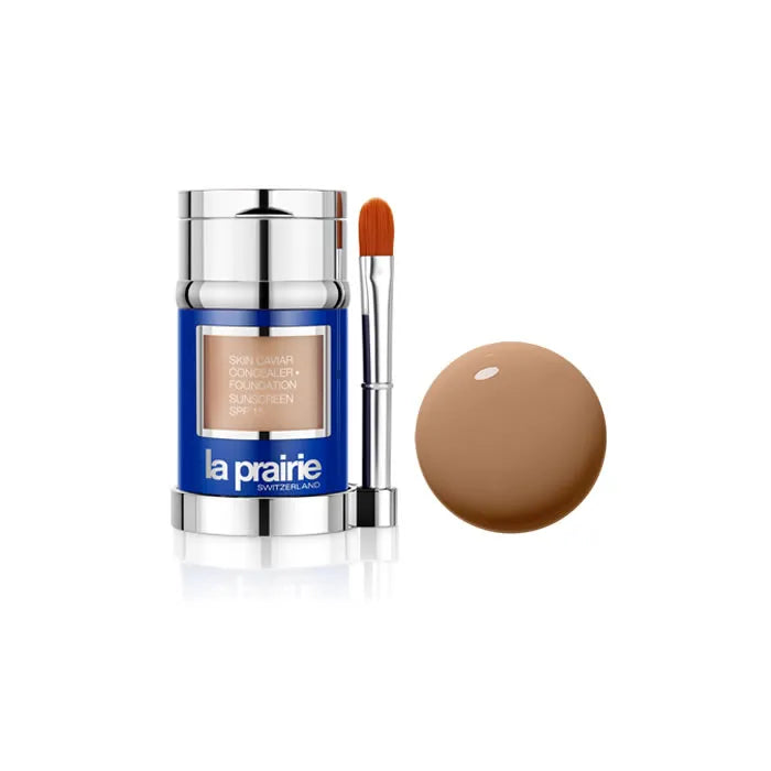 La Prairie Skin Caviar Concealer Foundation Spf15  Mocha 30ml - By Mio Perfumería