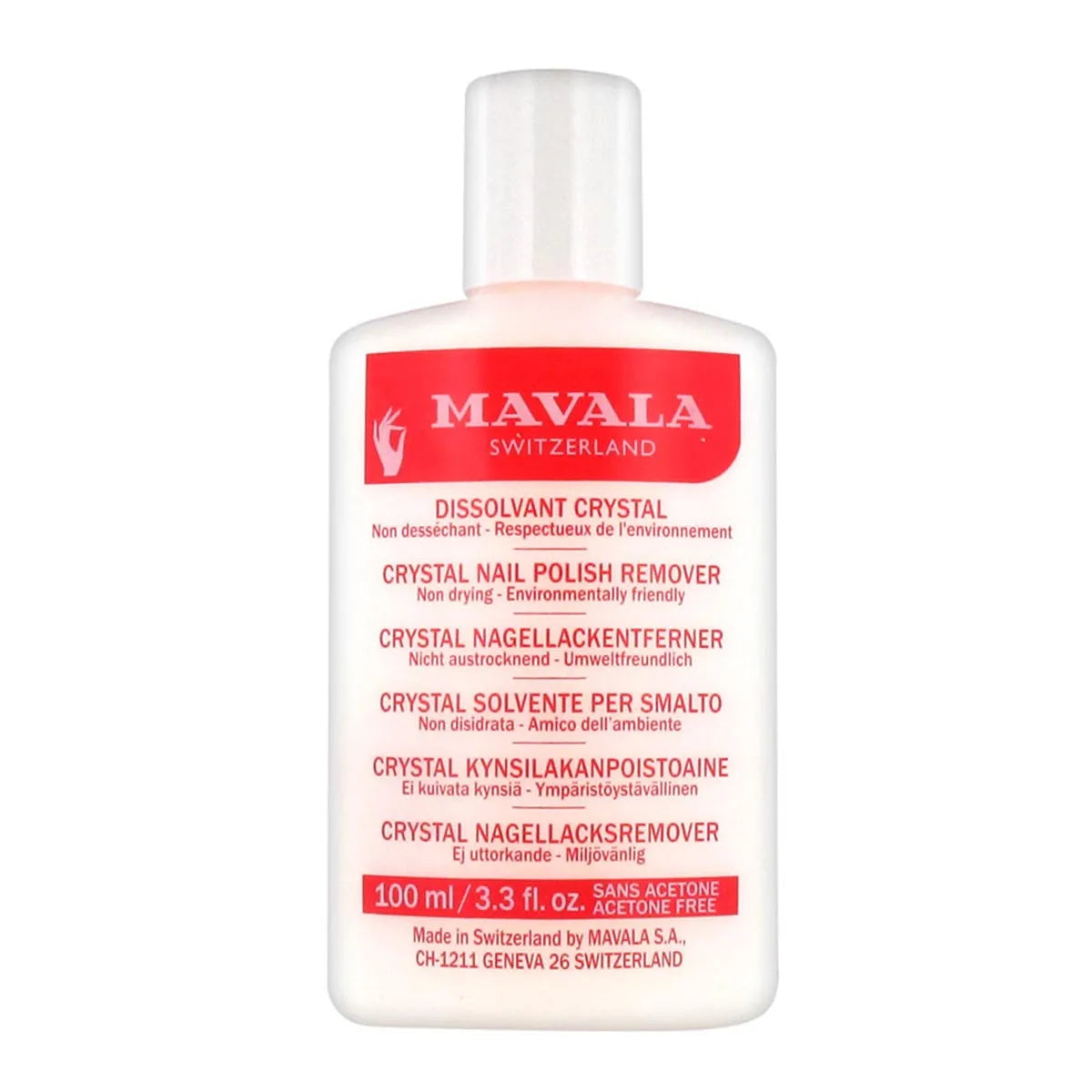 Mavala Crystal Nail Polish Remover 100ml - By Mio Perfumería