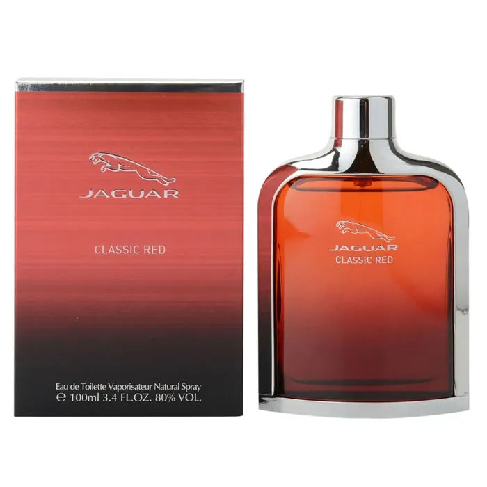 Jaguar Classic Red Eau De Toilette Spray 100ml - By Mio Perfumería