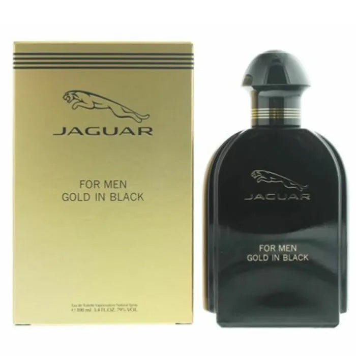 Jaguar For Men Gold In Black Eau De Toilette Spray 100ml - By Mio Perfumería