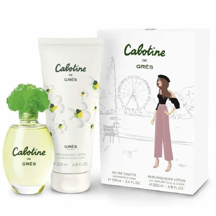 Gres Cabotine Eau De Toilette Spray 100ml Set 2 Pieces - By Mio Perfumería