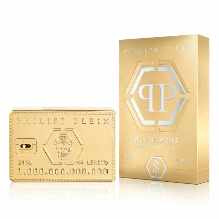 Philipp Plein No Limits Gold Eau De Parfum Spray 90ml - By Mio Perfumería