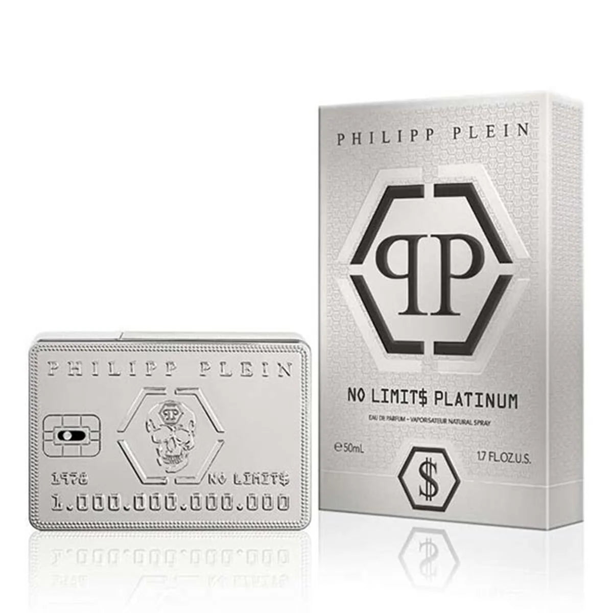 Philipp Plein No Limits Platinum Eau De Parfum 100ml Spray - By Mio Perfumería