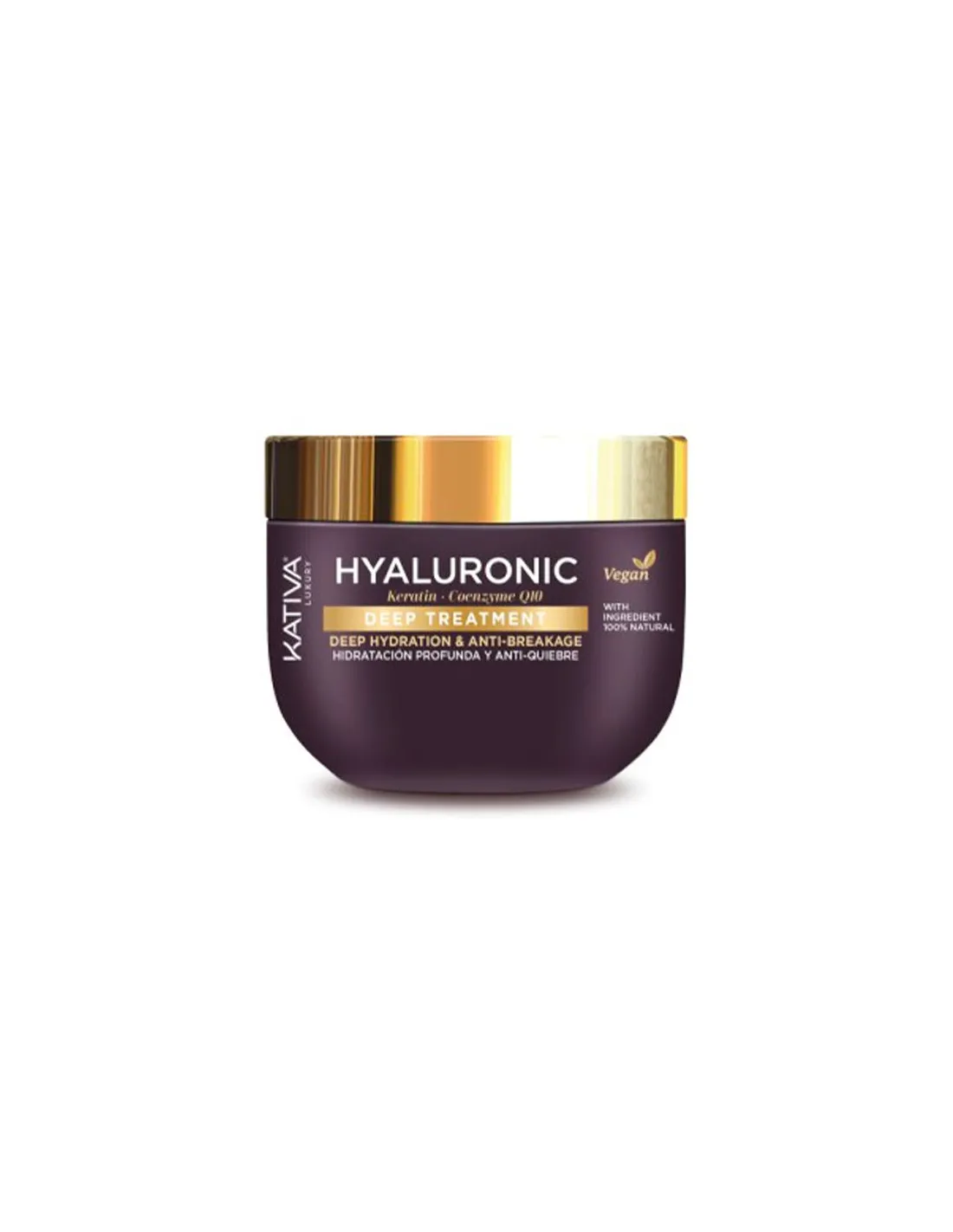 Kativa Hyaluronic Keratin y Coenzyme Q10 Deep Treatment 300ml - By Mio Perfumería