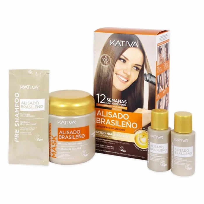 Kativa Brazilian Straightening Kit - By Mio Perfumería
