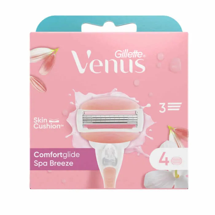 Gillette Venus Spa Breeze 4 Units Refill - By Mio Perfumería