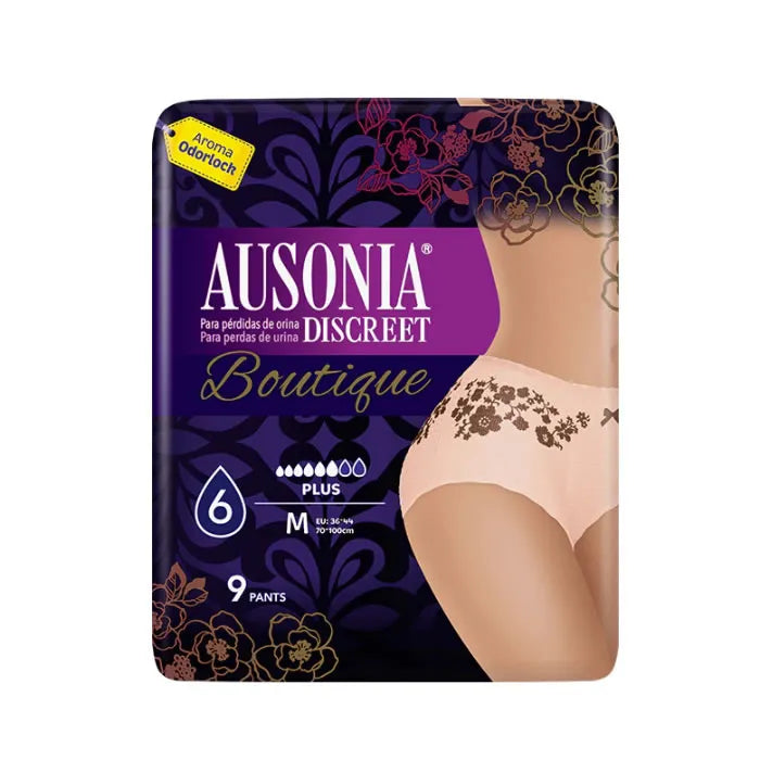 Ausonia Discreet Boutique Braguitas-Pants 9 Units - By Mio Perfumería