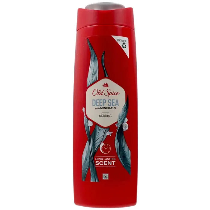 Old Spice Deep Sea With Minerals Shower Gel 400ml - By Mio Perfumería