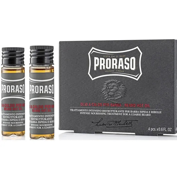 Proraso Bear Hot Oil 4x17ml - By Mio Perfumería
