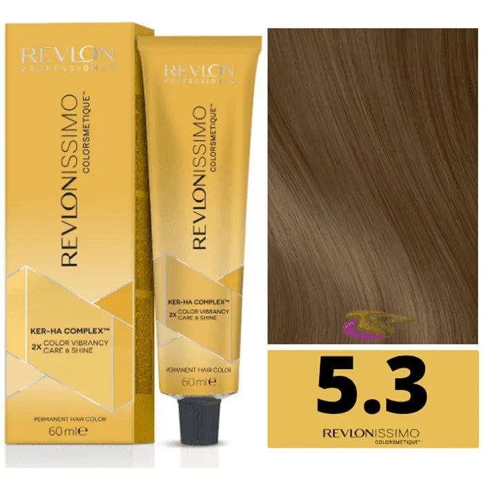 Revlon Revlonissimo Colorsmetique 5,3 Light Golden Brown 60ml - By Mio Perfumería
