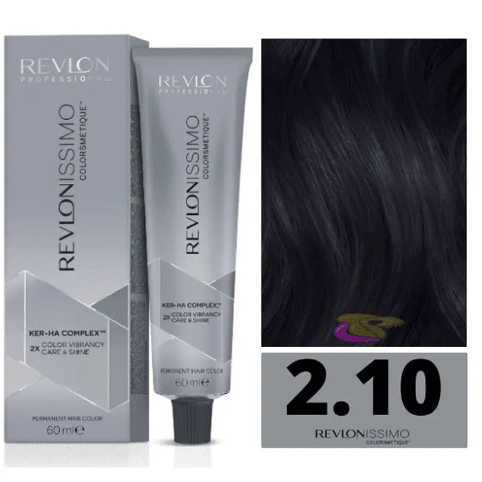 Revlon Revlonissimo Colorsmetique 2,10 Bluish Black 60ml - By Mio Perfumería