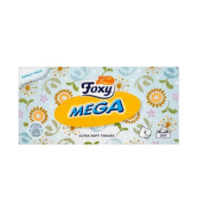 Foxy Mega Tissues 200 Units - By Mio Perfumería