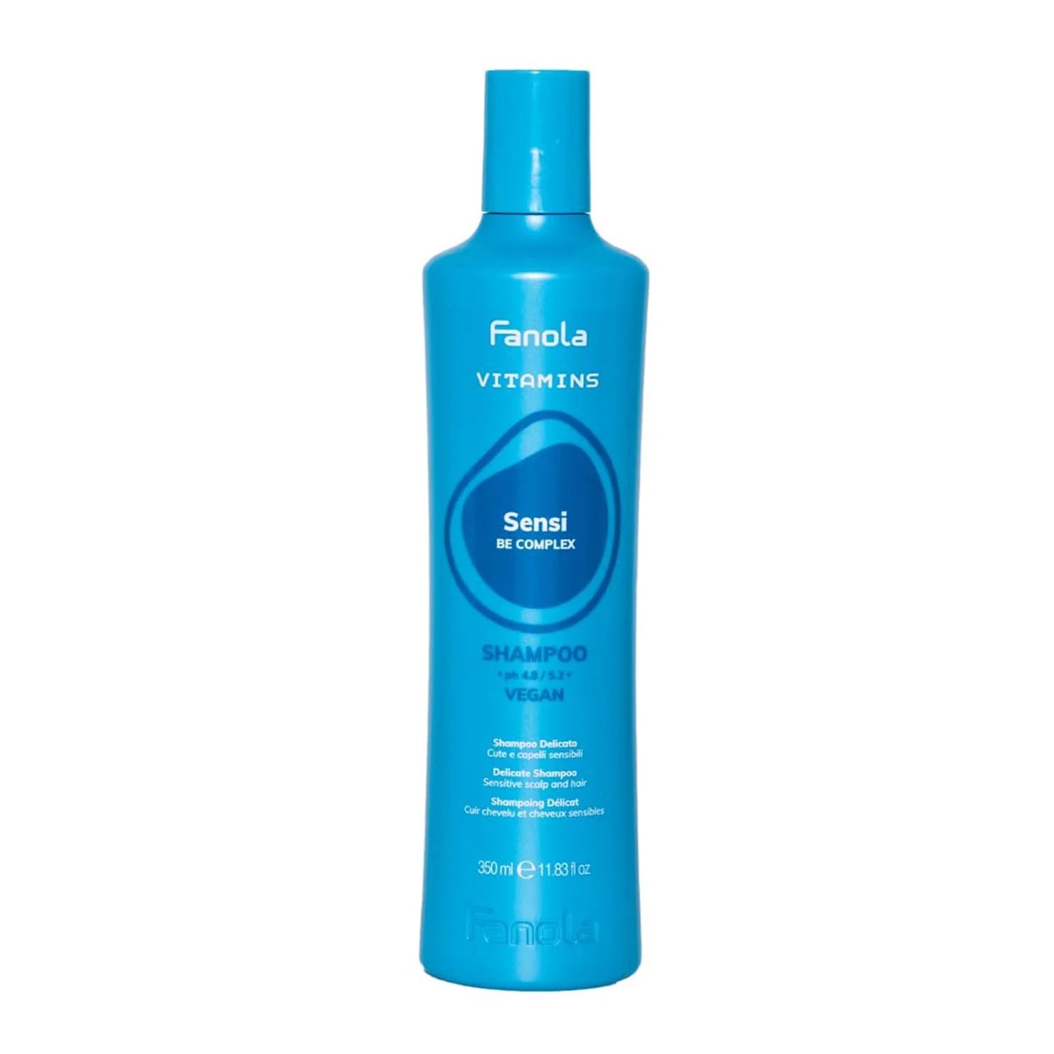Fanola Vitamins Sensi Be Complex Champu 350ml - By Mio Perfumería