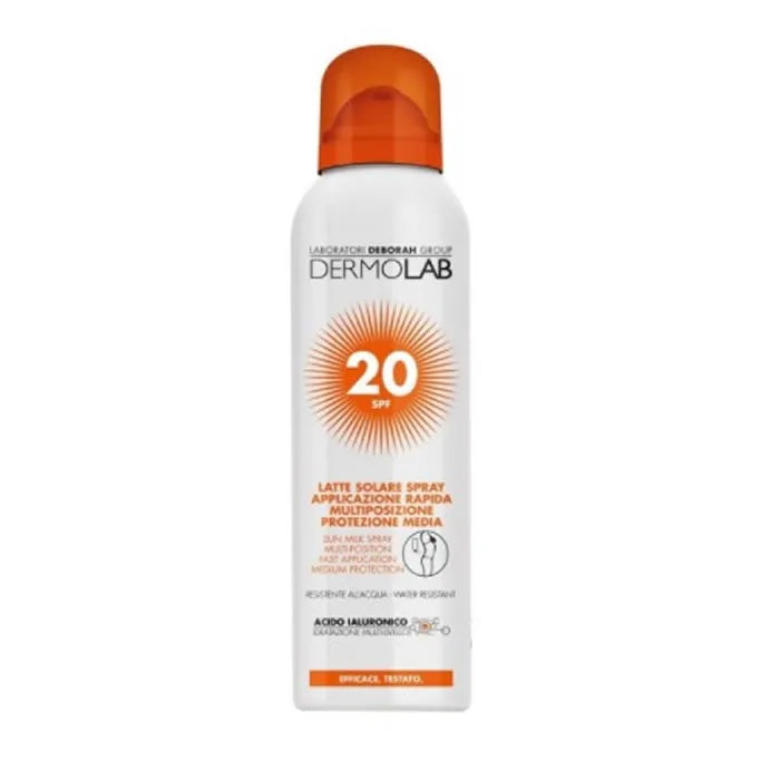 Dermolab Sun Milk Spray Spf20 150ml - By Mio Perfumería