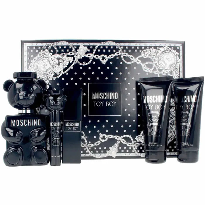 Moschino Toy Boy Eau De Parfum Spray 100ml Set 4 Pieces - By Mio Perfumería