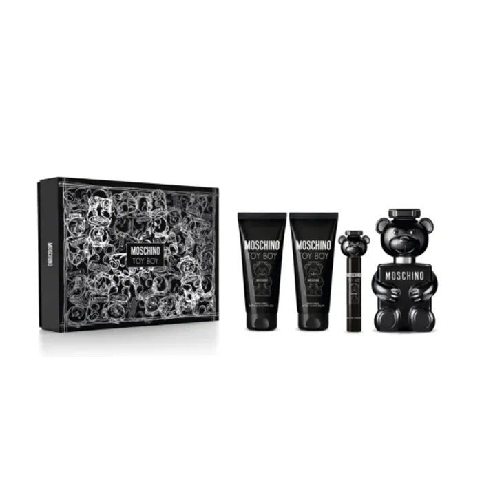 Moschino Toy Boy Eau De Perfume Spray 100ml Set 4 Pieces - By Mio Perfumería