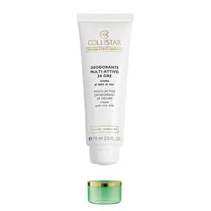 Collistar Special Perfect Body Multi Active Deodorant 24 Hours Cream With Rice Milk Alcohol Free 75ml - By Mio Perfumería