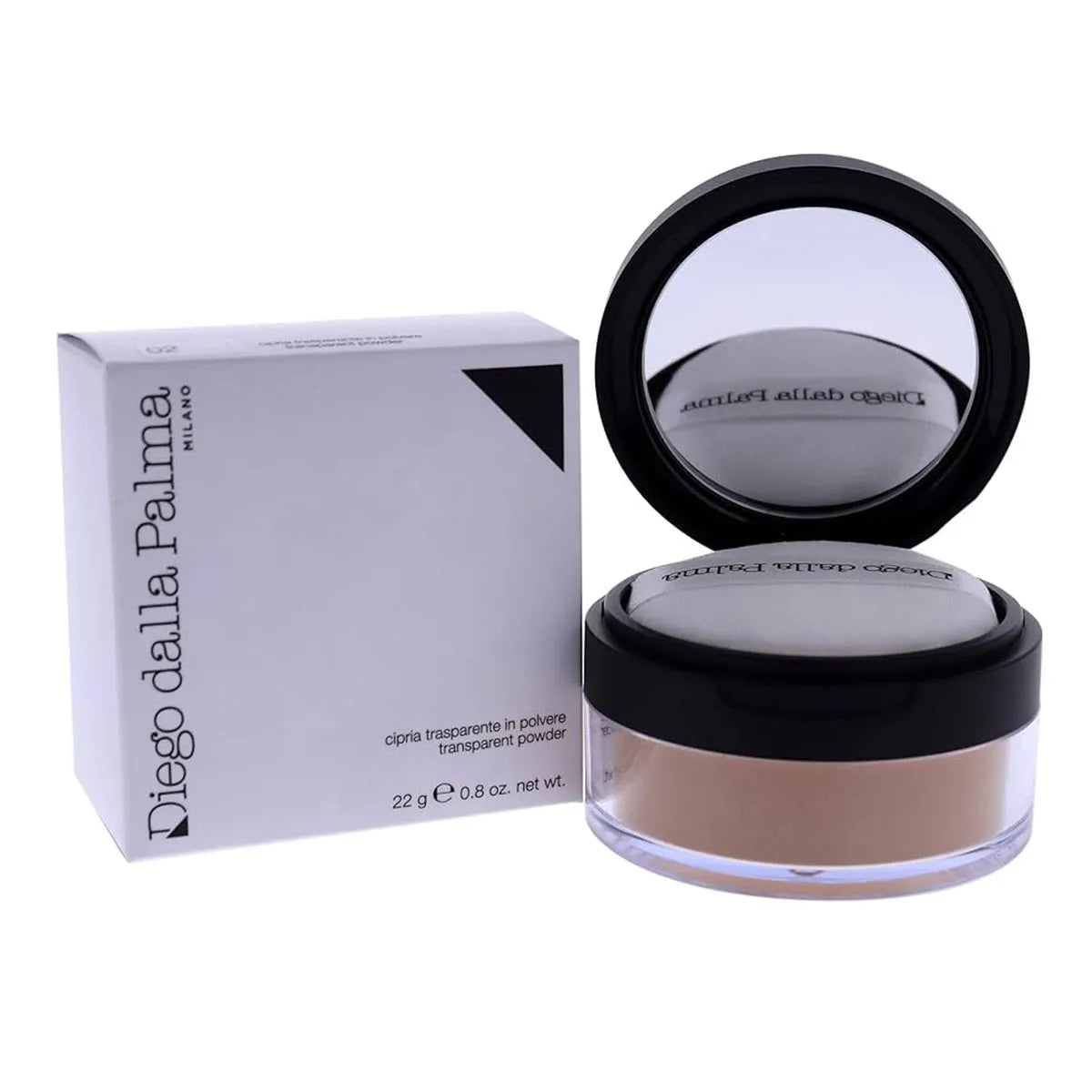 Diego Dalla Palma Transparent Polvos Compactos N02 Dark Skin 1un - By Mio Perfumería