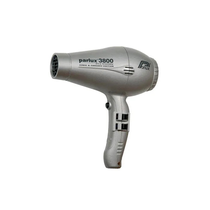 Parlux Hair Dryer 3800 Ionic Ceramic Silver - By Mio Perfumería