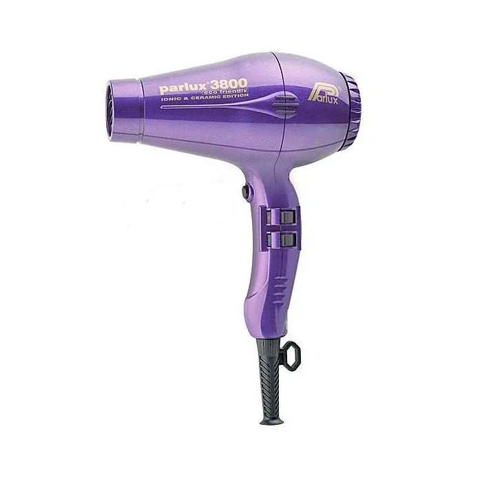 Parlux Hair Dryer 3800 Ionic Ceramic Violet - By Mio Perfumería