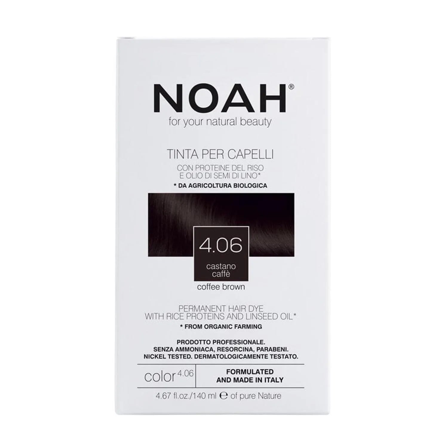 Noah Capilar Tinte Coffee Brown 140ml - By Mio Perfumería