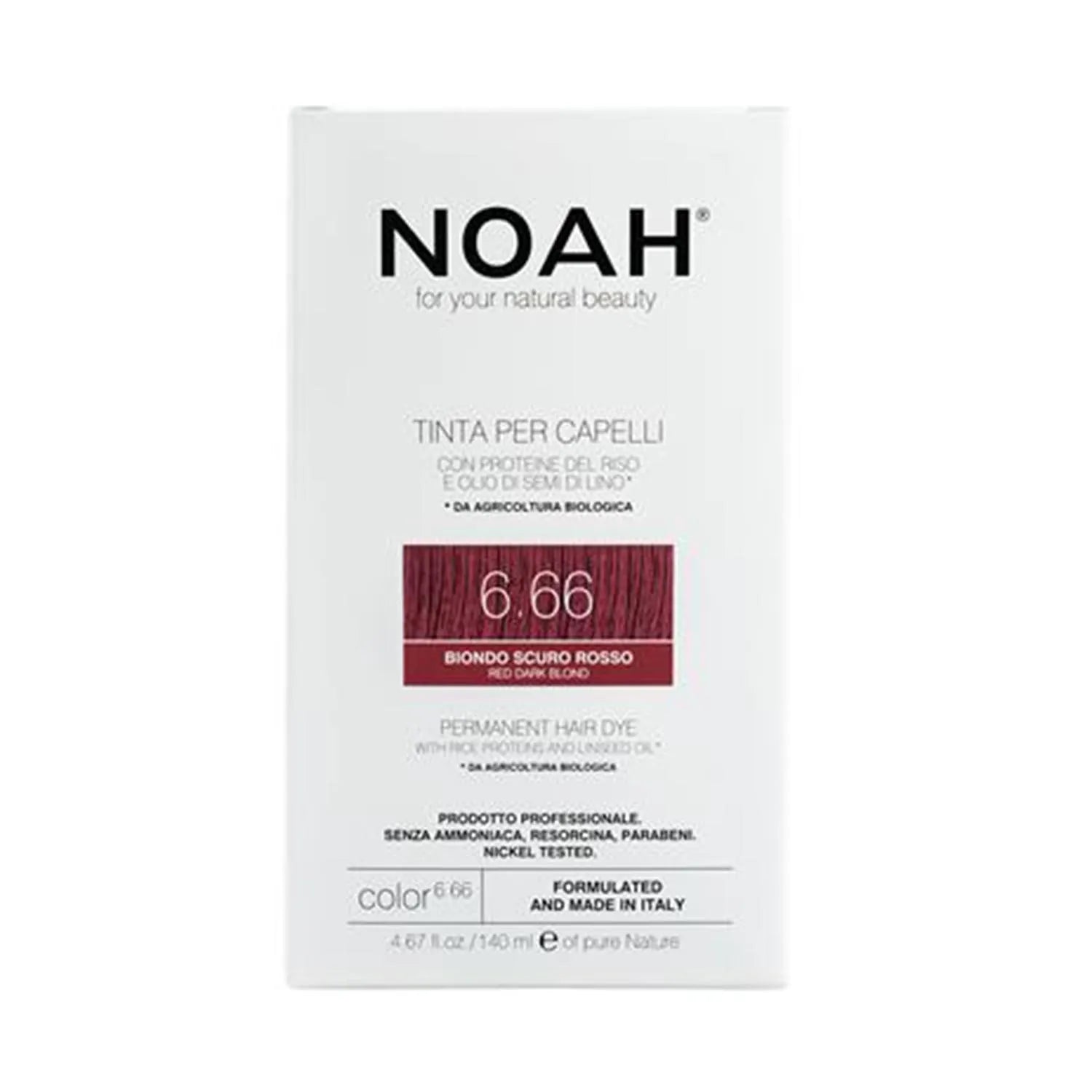 Noah Capilar Tinte Red Dark Blond 140ml - By Mio Perfumería