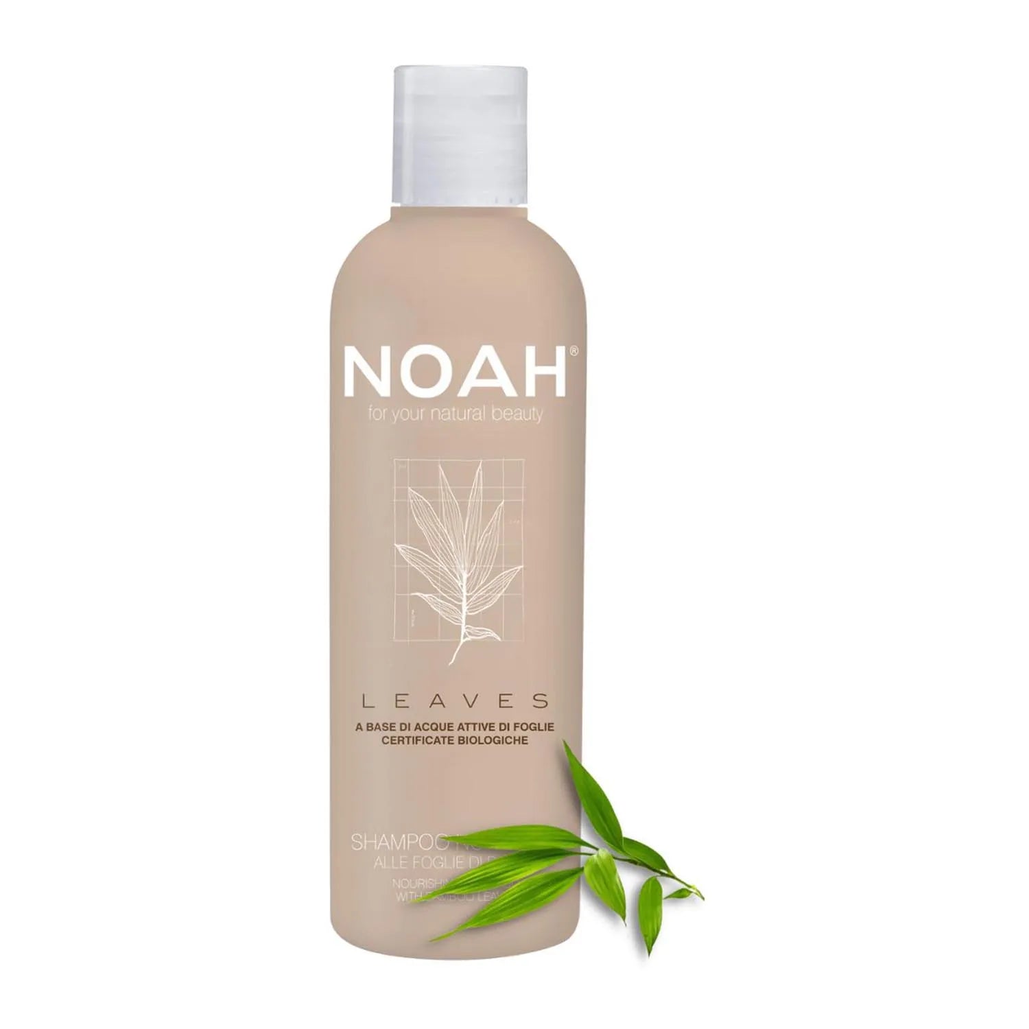 Noah Leaves Champu Nutritivo Bambu 250ml - By Mio Perfumería