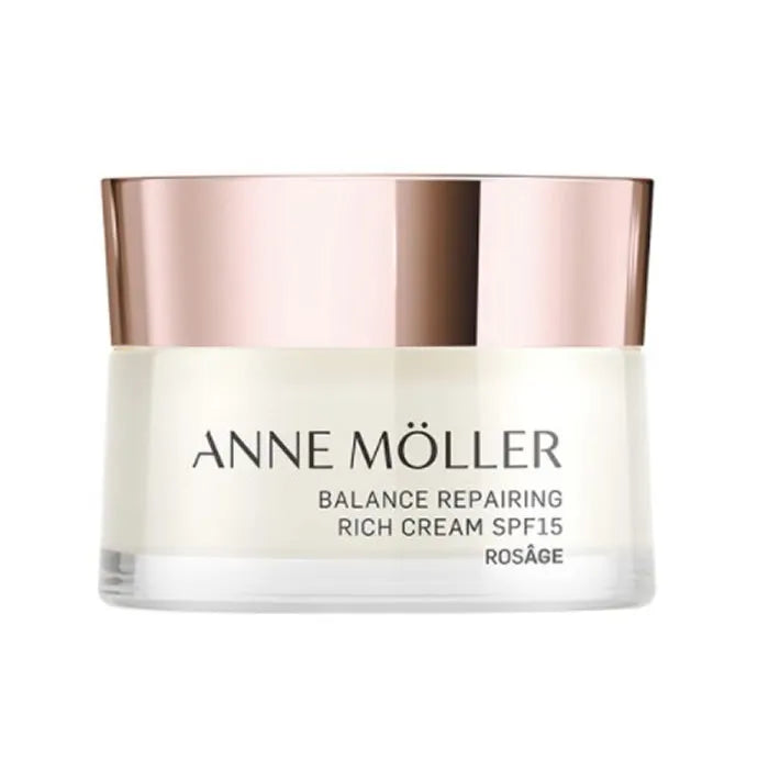 Anne Möller Rosâge Balance Rich Repairing Cream Spf15 50ml - By Mio Perfumería