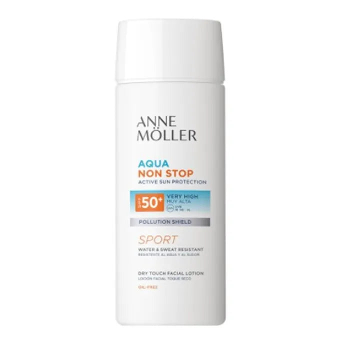 Anne Möller Aqua Non Stop Solar Facial Spf50 75ml - By Mio Perfumería