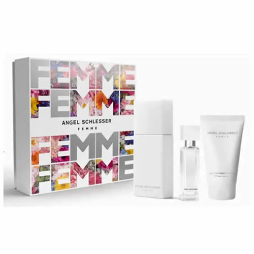 Angel Schlesser Femme Eau De Toilette Spray 100ml Set 3 Pieces - By Mio Perfumería